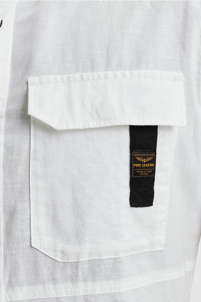 COTTON AND LINEN SHIRT PSIS2405226 7003
